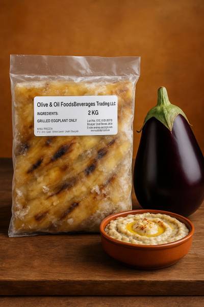 Grilled Frozen Eggplant